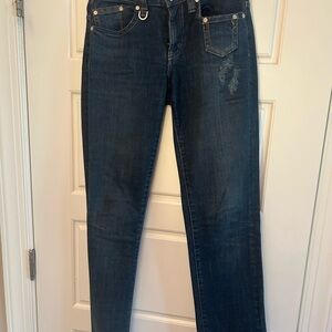 Navy Blue Karen Millen Women's Jeans